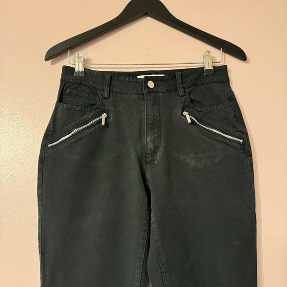 Michael Kors Skinny Jean Black Women Size 4 - Picture 2 of 6